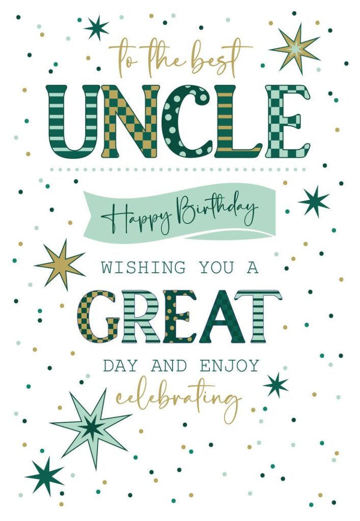 Happy birthday wishes for uncle with love and fun messages