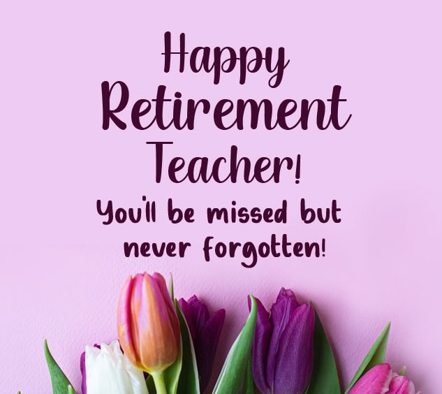 retirement wishes for teachers