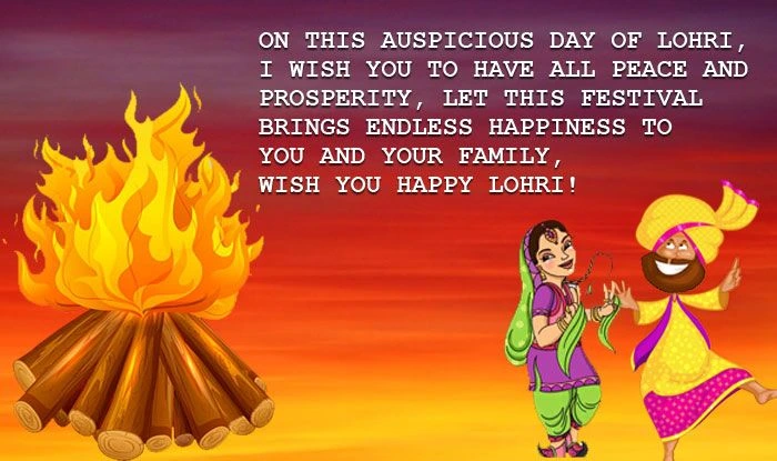Celebrating lohri