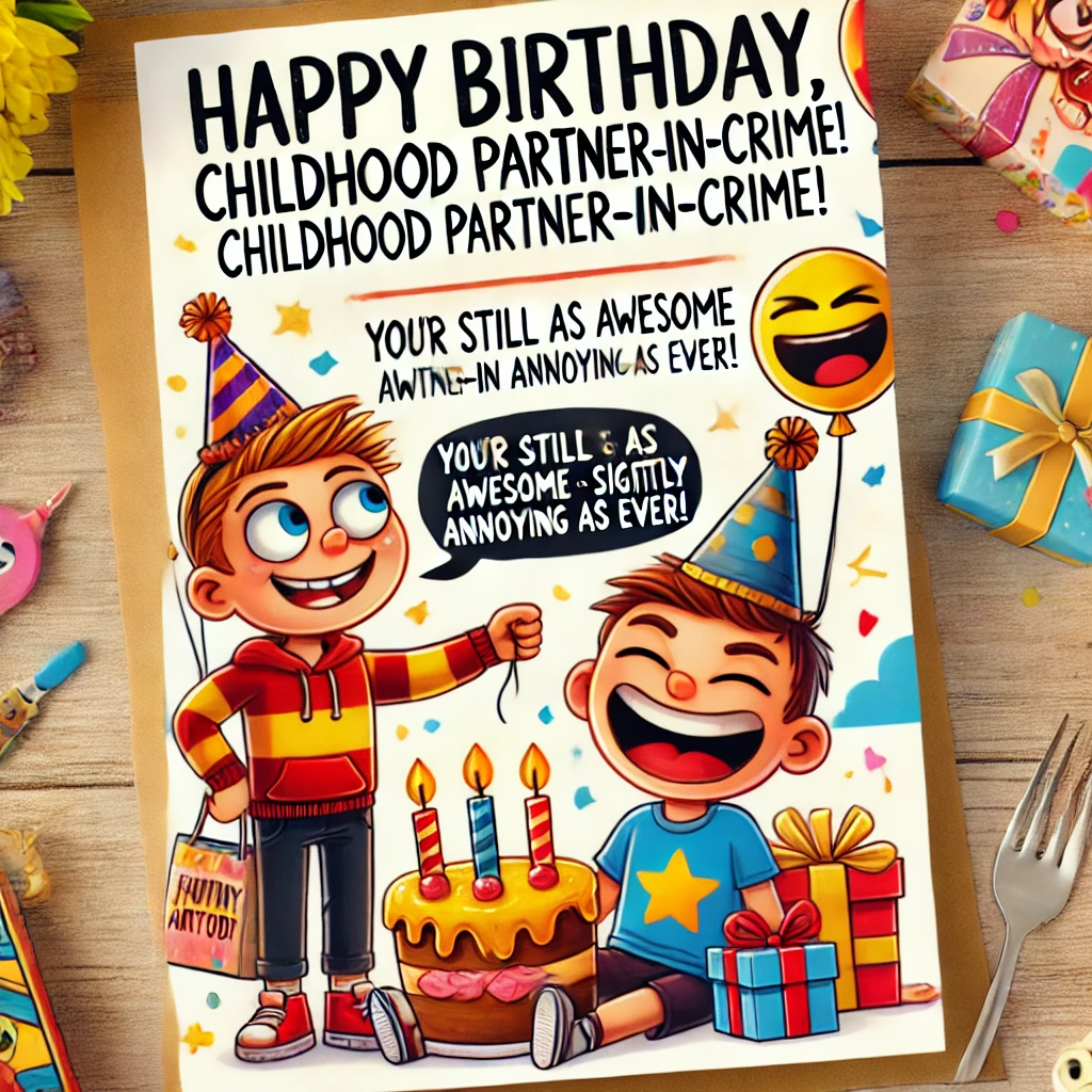 Funny birthday wishes 