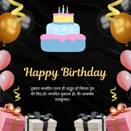 Happy birthday in Hindi