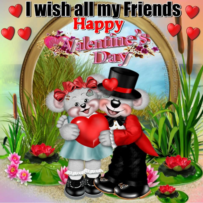 Valentines Day Wishes for Friends