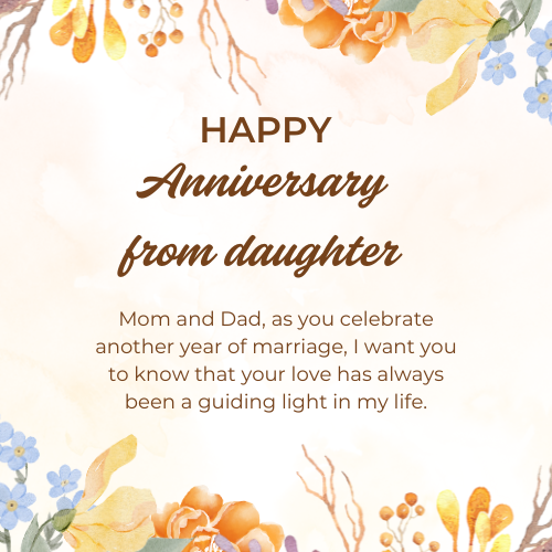 Anniversary quotes from daughter