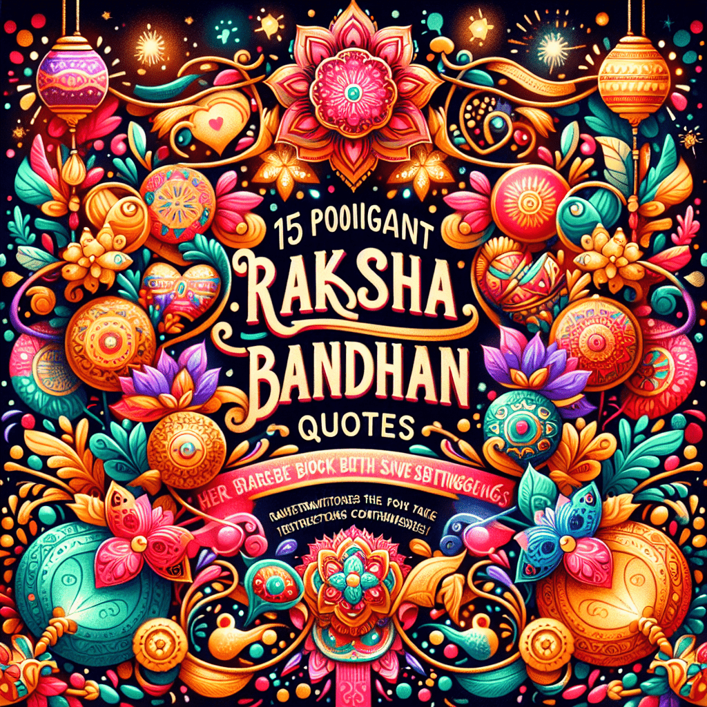 15 Heartfelt Raksha Bandhan Quotes for Sisters to Celebrate Your Bond