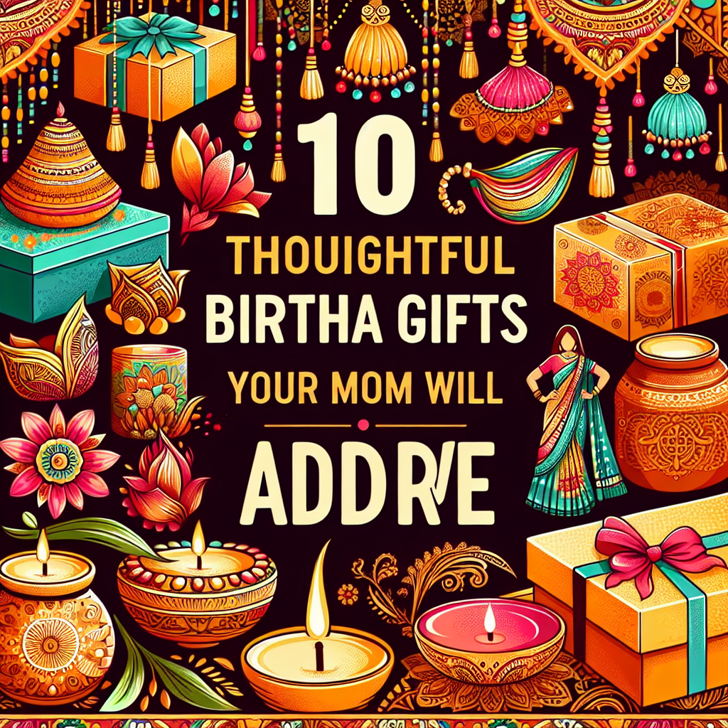 10 Thoughtful Birthday Gifts Your Mom Will Adore