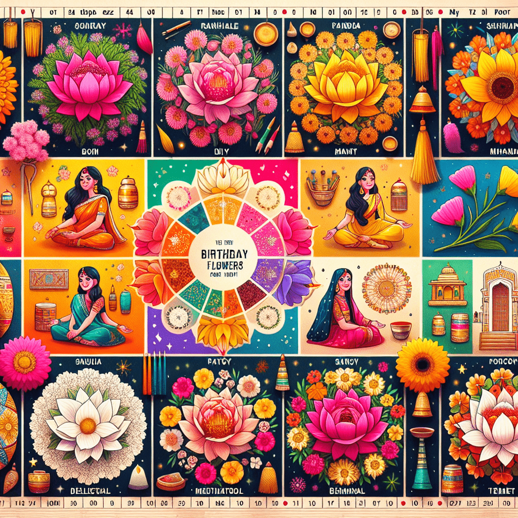 The Meaning Behind Birthday Flowers for Each Month
