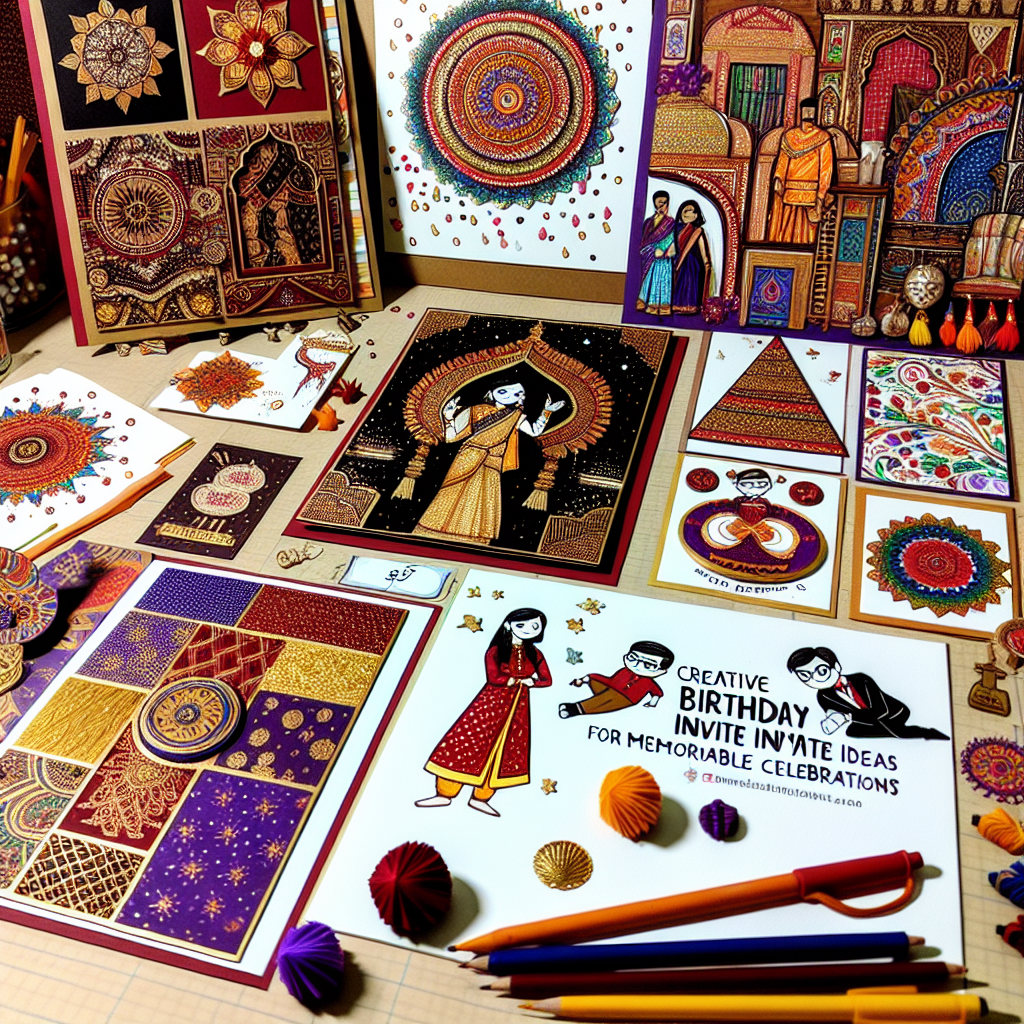 Creative Birthday Invite Ideas for Memorable Celebrations